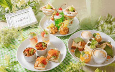 【Cafe Legato】夏のアフタヌーンティー 提供開始！(6/1～)